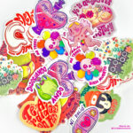 Stickers troquelados blanco